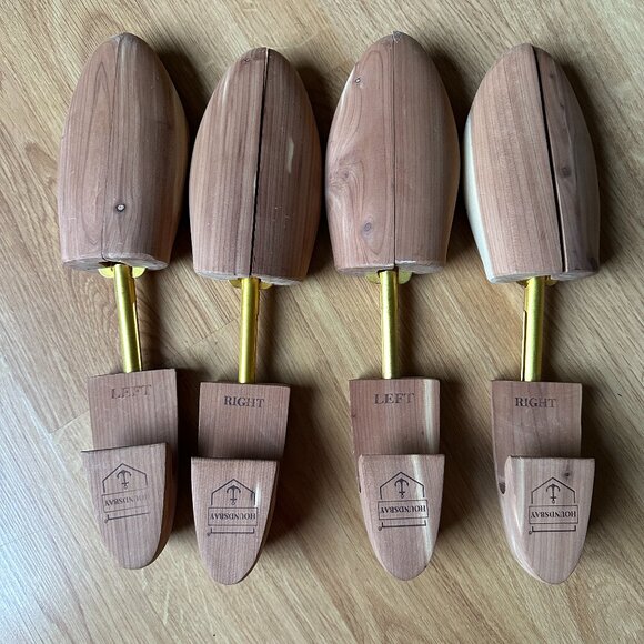 Houndsbay Men’s Cedar Shoe Tree – Split Toe - Size XL 11.5-13 - Picture 1 of 5